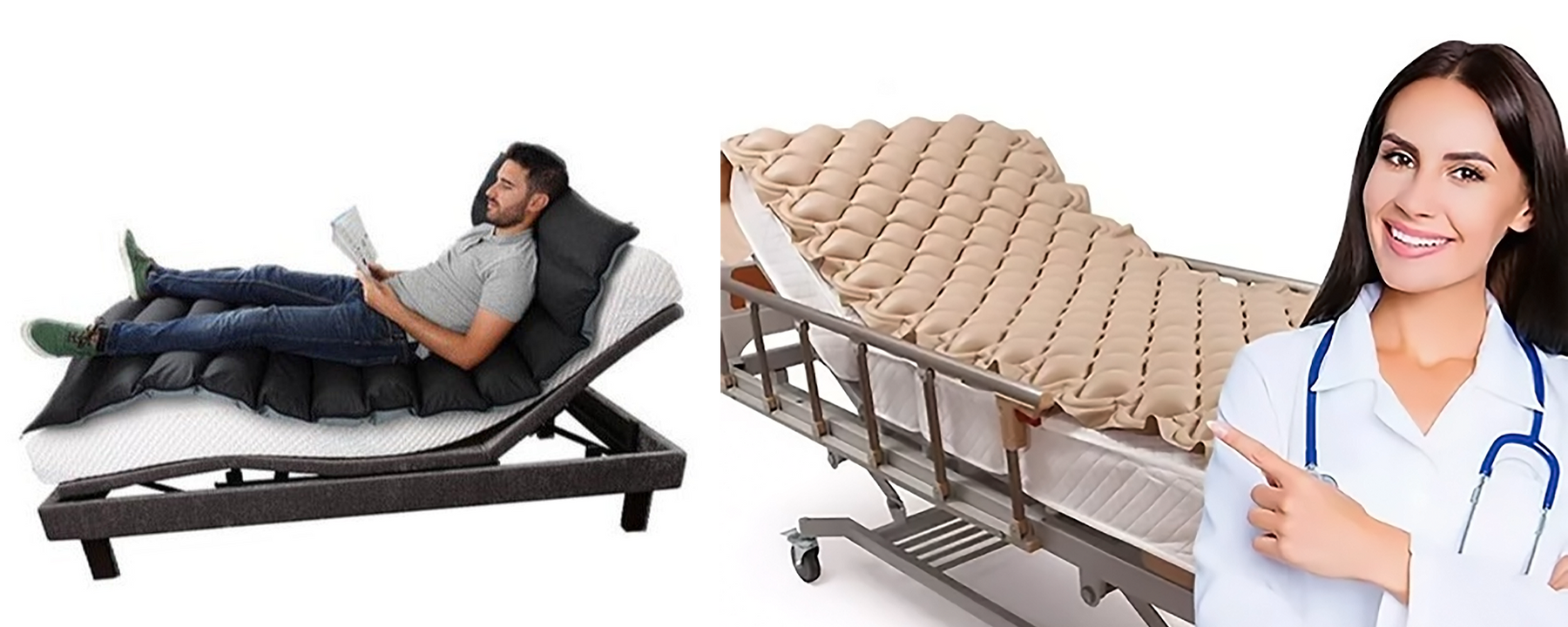 Tipos de Colchones Antiescaras🛌🏻