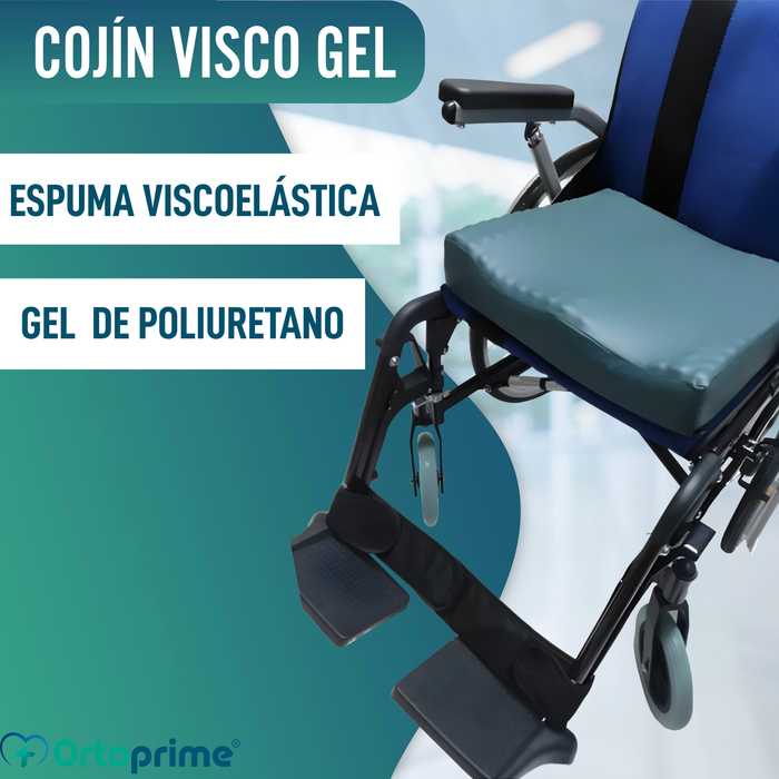 Cojín Antiescaras Visco Gel Zona Isquiática 85 kg/m3
