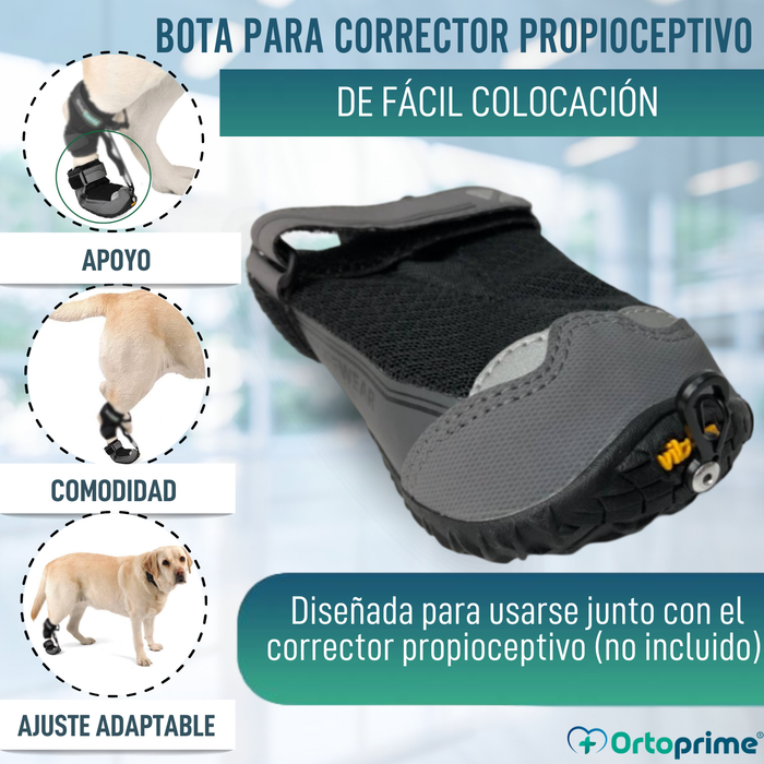 Bota para Corrector Propioceptivo Canino | Suela de Caucho
