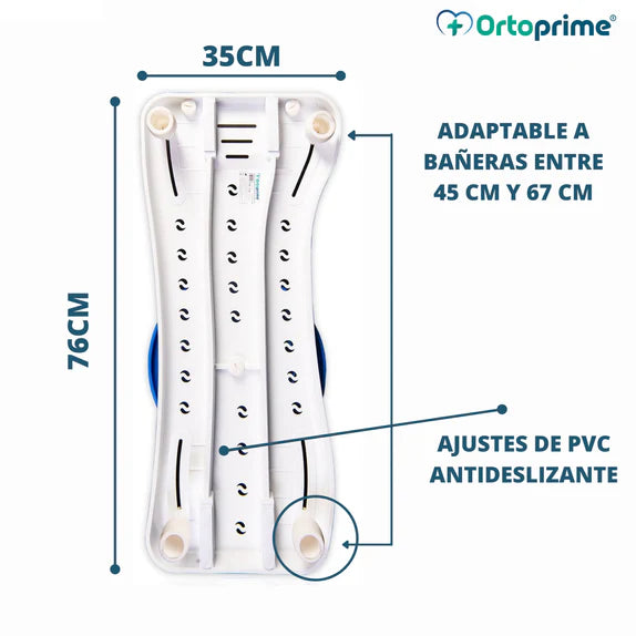 Conjunto 4 piezas Tabla de Bañera Transferencia Giratoria