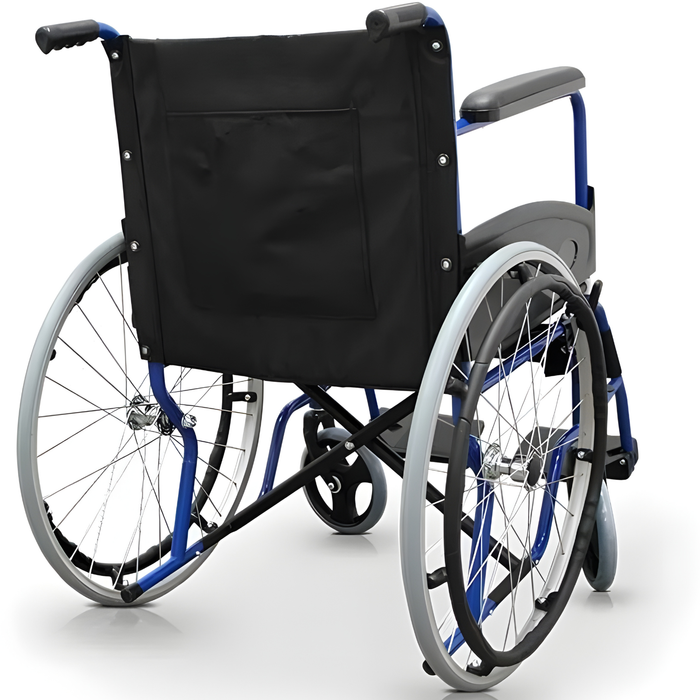 Silla de Ruedas Plegable Basic | Movilidad Reducida