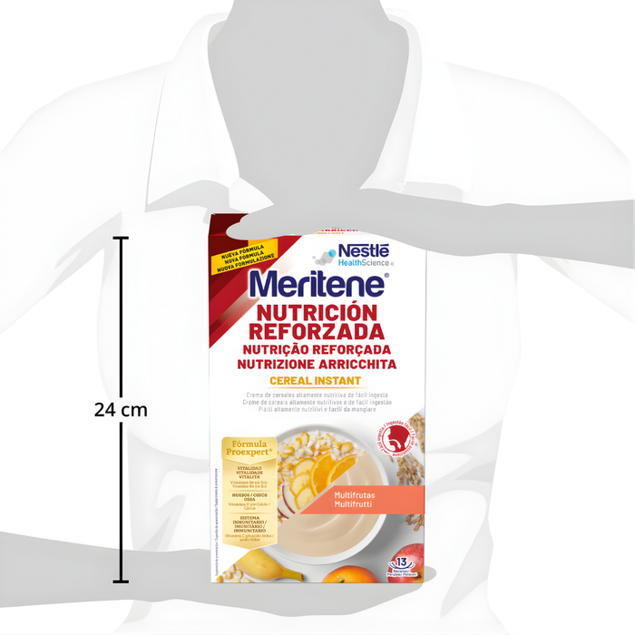Meritene Cereales con Proteínas para 13 raciones | Multifruta