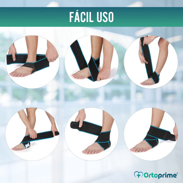 Tobillera Deportiva Ajustable | Estabilizadora Esguince Tendinitis