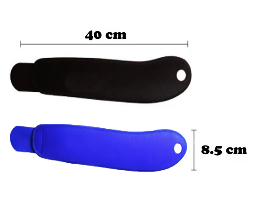 Muñequera pulgar  | Por Unidad | Negro y Azul