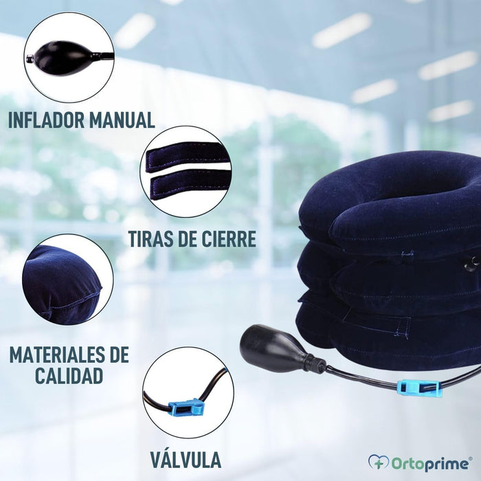 Dispositivo para Tracción Cervical Cojín con Bomba