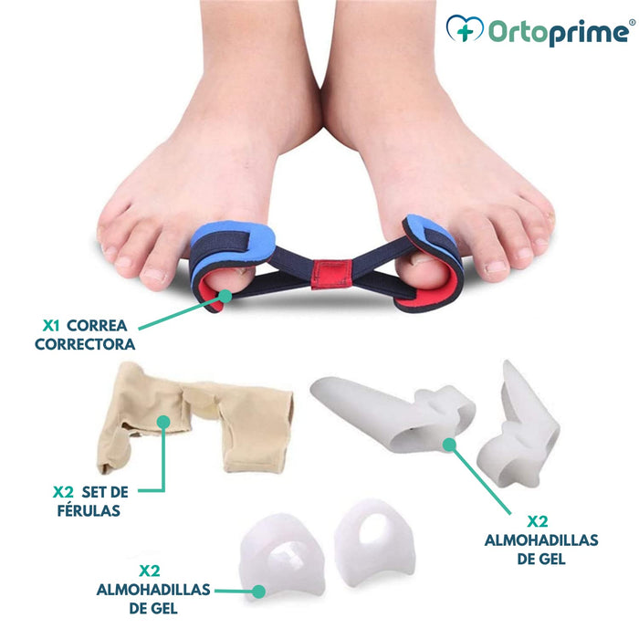 Kit Completo Corrector para Juanetes | 7 Piezas