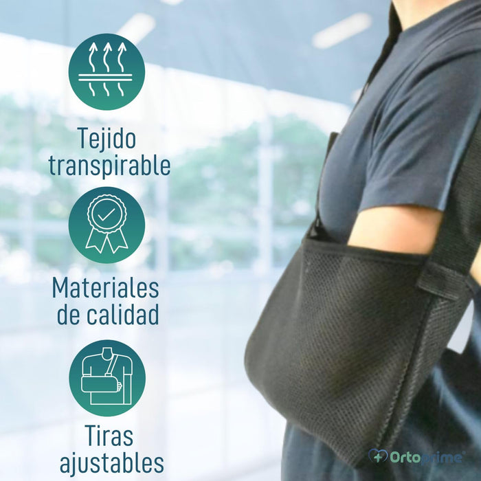 Cabestrillo Hombro Transpirable con Cinta Ajustable | Bilateral