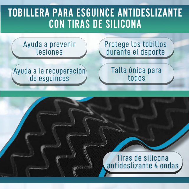 Tobillera Deportiva Ajustable | Estabilizadora Esguince Tendinitis
