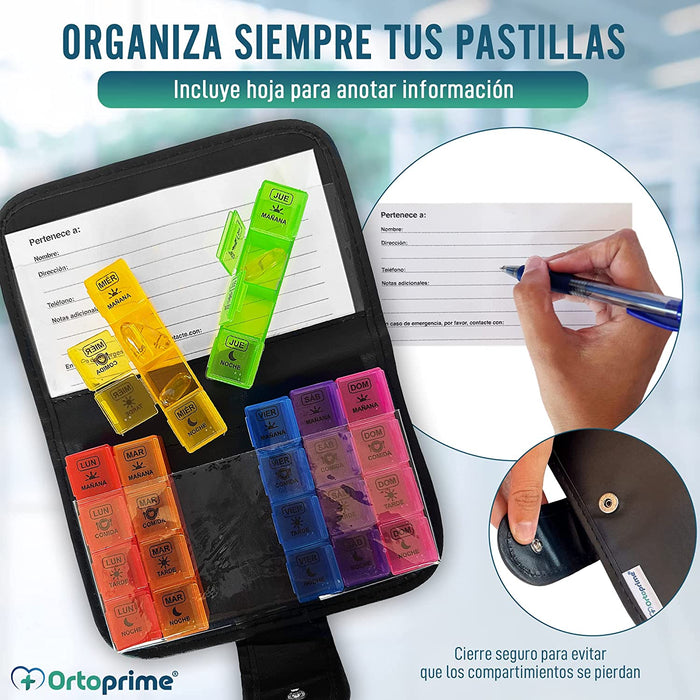 Pastillero Semanal con Estuche
