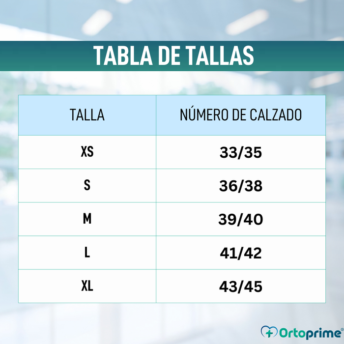 Zapato Recuperación Post-Operatorio Talo Abierto | Cierre Velcro
