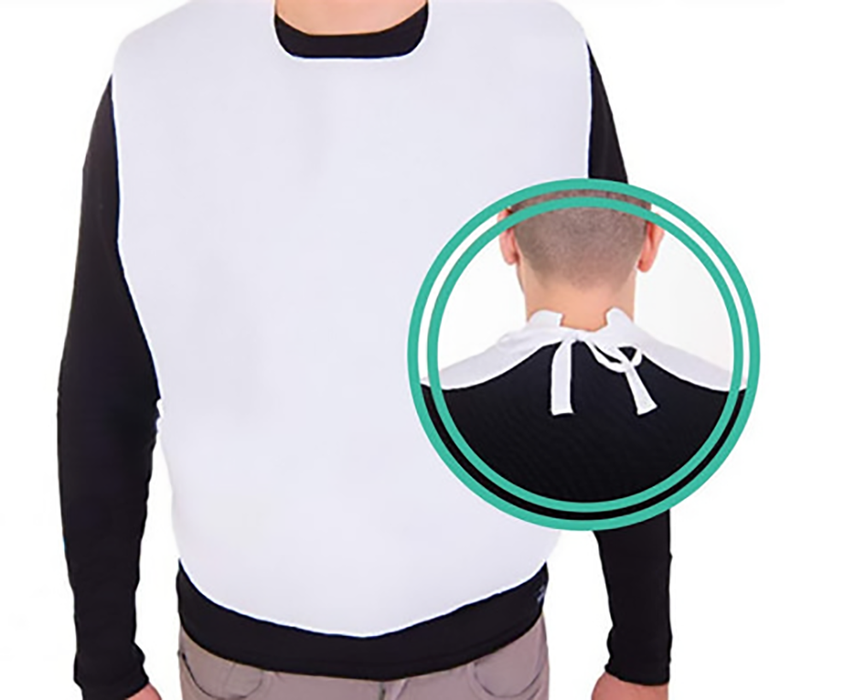 Babero Adulto Impermeable Rizo