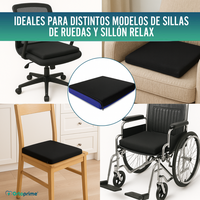 Cojín Antiescaras Flotación Líquida | Cojines Antiescaras Premium