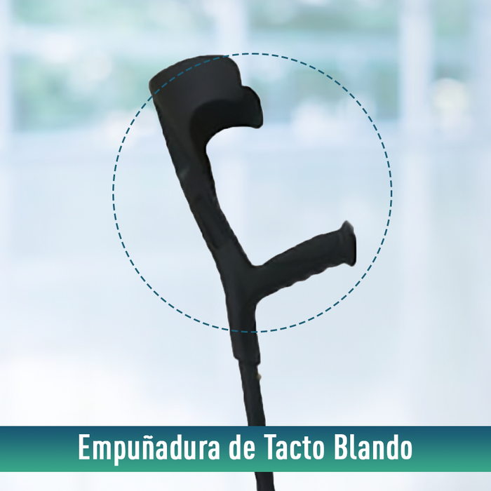 Muletas Ortopédicas 2 Unidades Regulable en Altura | Elige tu Color