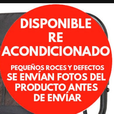 REACONDICIONADO - Silla de Ruedas Plegable Autopropulsable Cinturón Seguridad