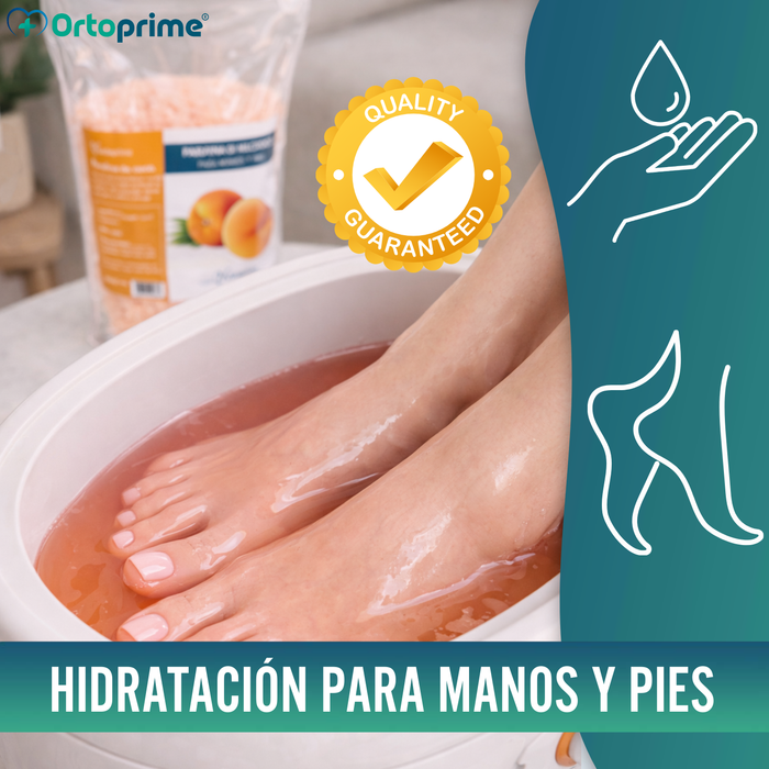 Parafina de Rehabilitación para Manos y Pies 1000ml | Melocotón