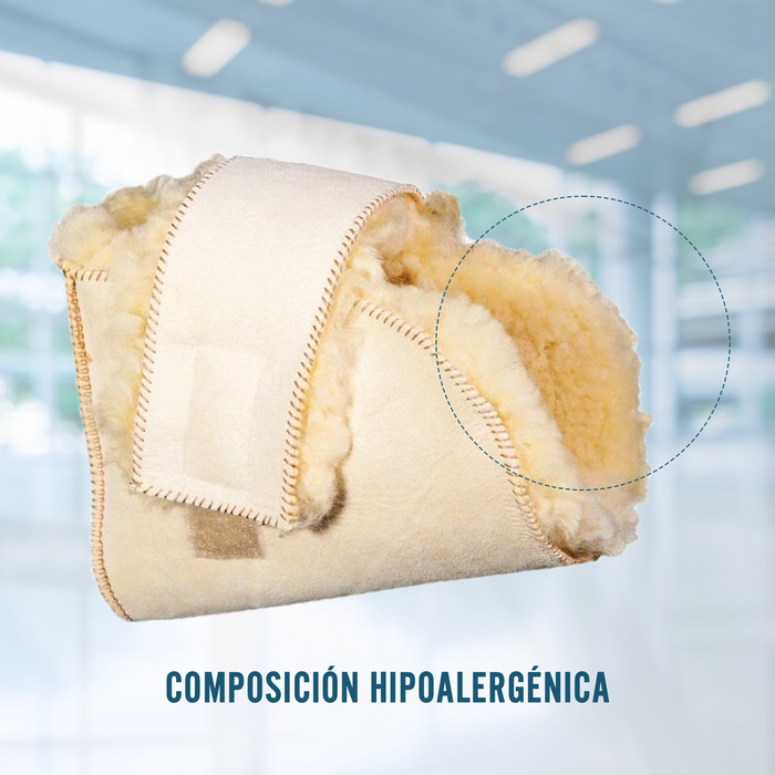 Patuco Antiescaras Lambskin Premium Pie Derecho