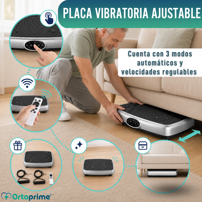 Plataforma Vibratoria para Actividad Física | Doble Motor