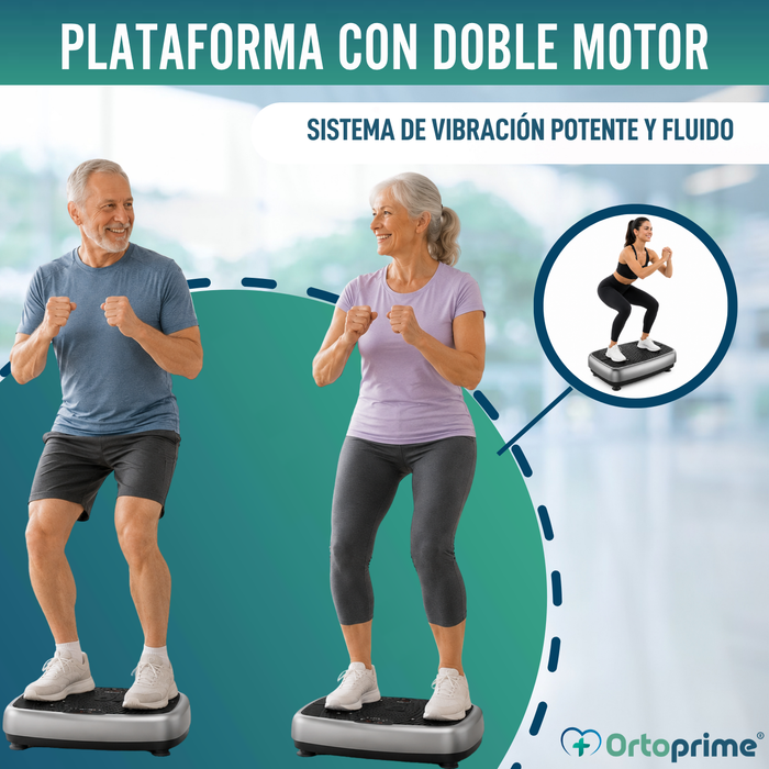 Plataforma Vibratoria para Actividad Física | Doble Motor