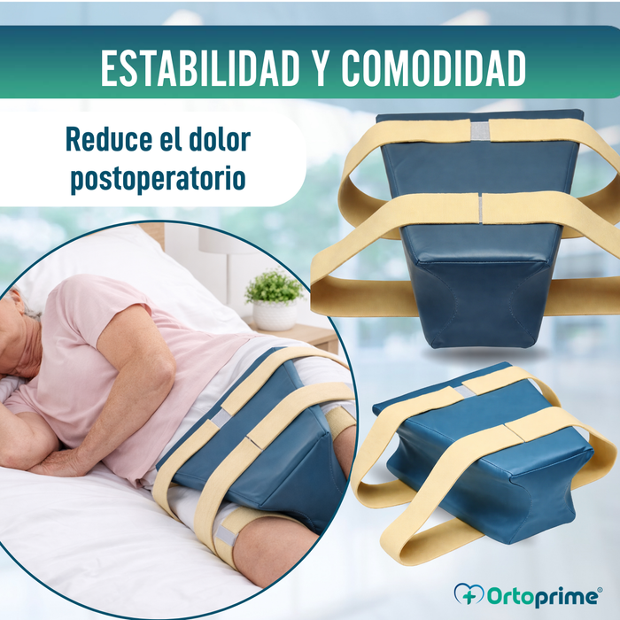 Taco Abductor de Cadera Postoperatorio con Funda Impermeable