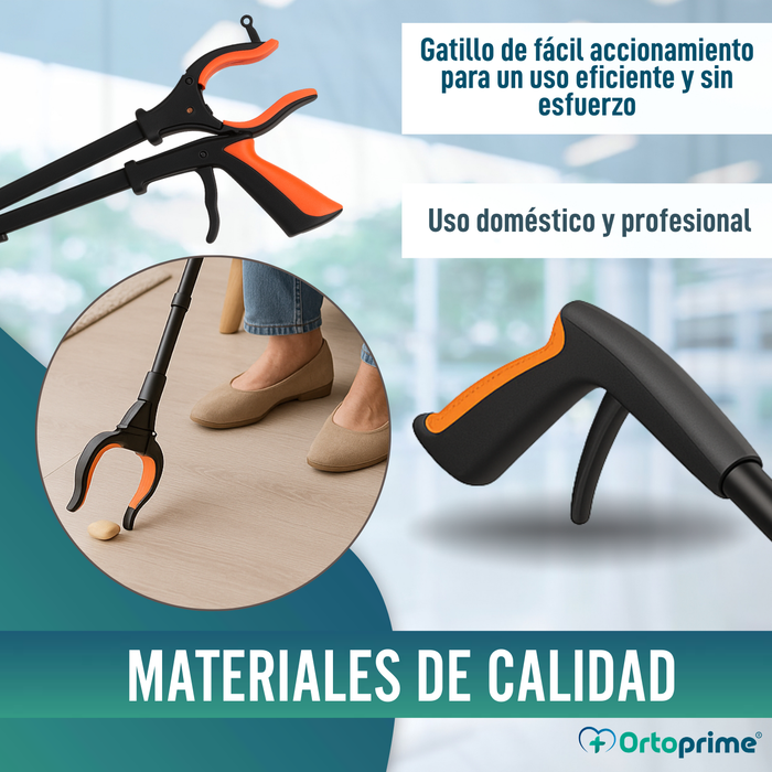 Pinza Recoge Objetos con Imán y Luz LED | Alcanzador Plegable