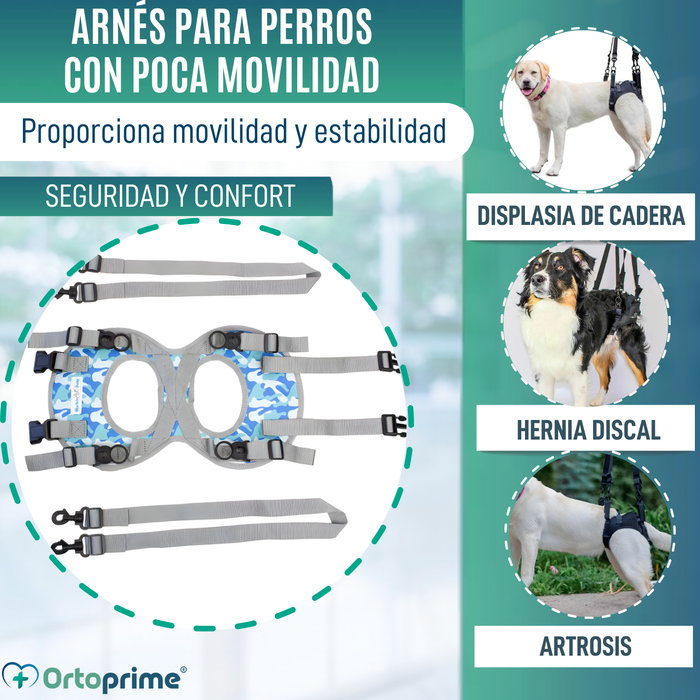 Arnés para Perros con Movilidad Reducida en Patas Traseras
