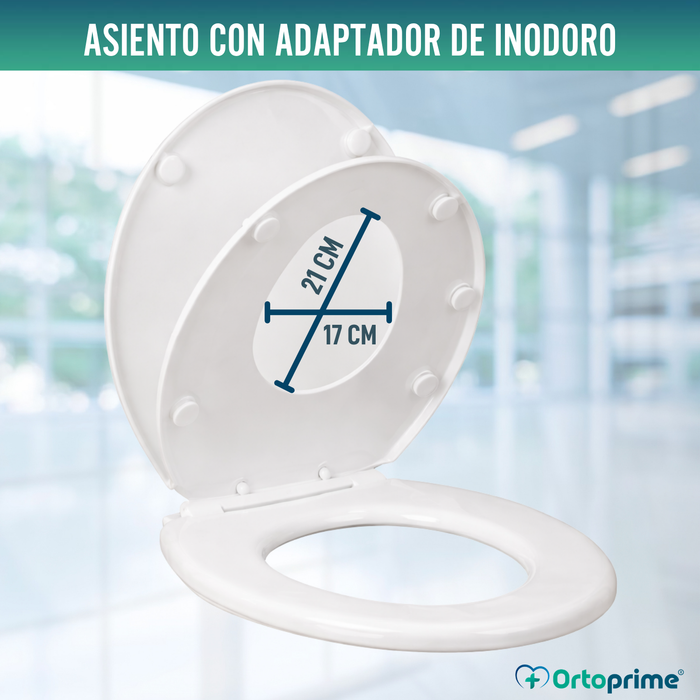 Asiento Reductor WC Infantil con Tapa | Adaptador de Inodoro