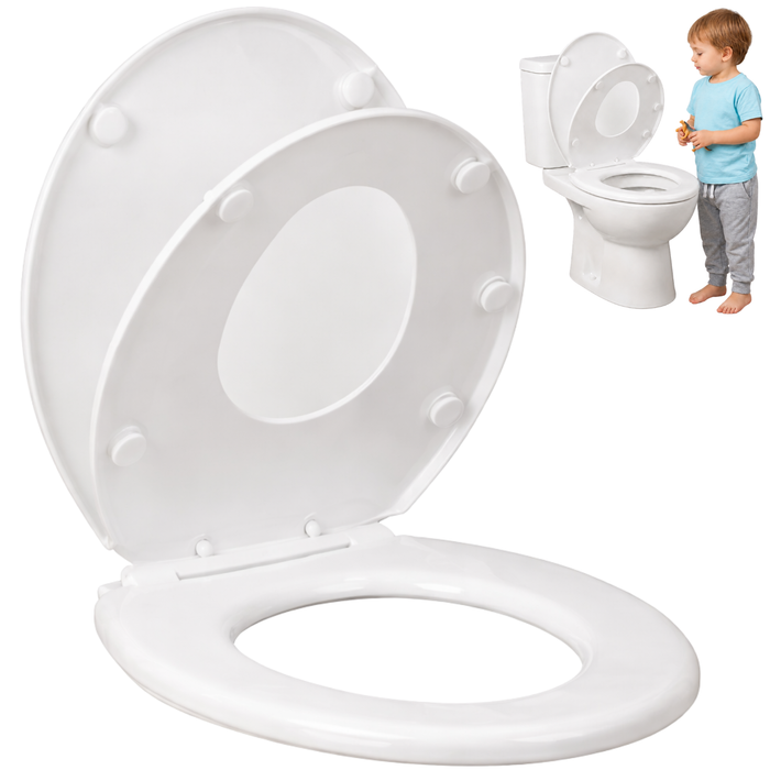 Asiento Reductor WC Infantil con Tapa | Adaptador de Inodoro