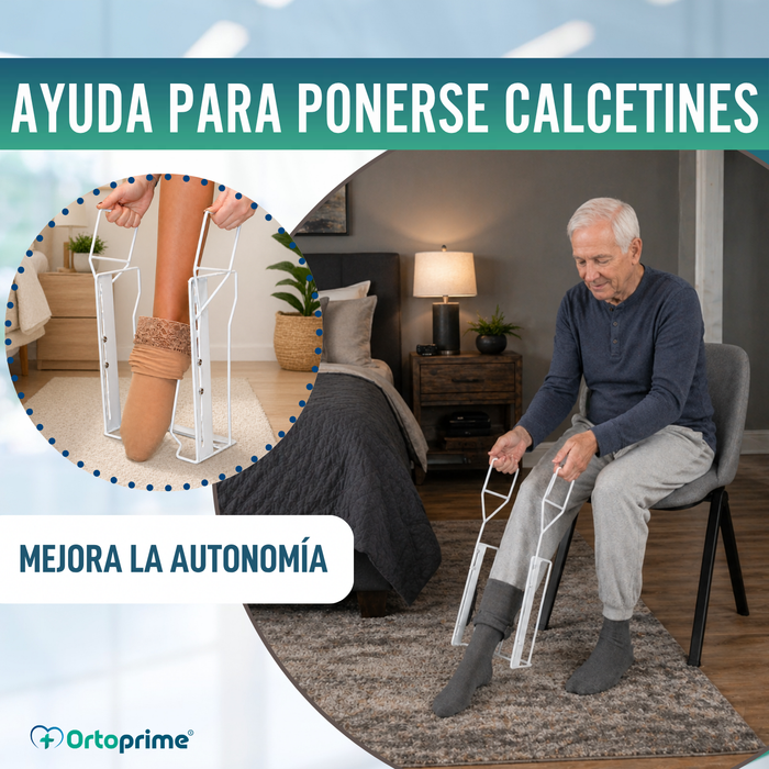 Calzador Medias de Compresión y Calcetines | Ayuda Plegable