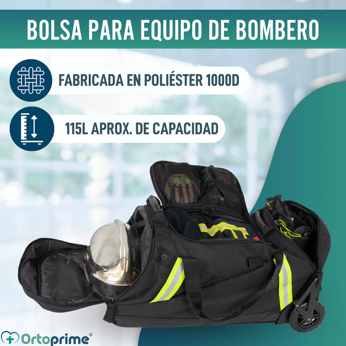 Bolsa Trolley Profesional de Bombero con Ruedas EPI