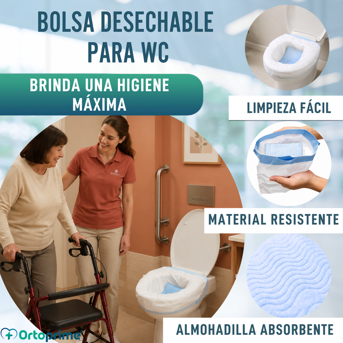 Bolsas Higiénicas Desechables para Inodoro | 20 Unidades