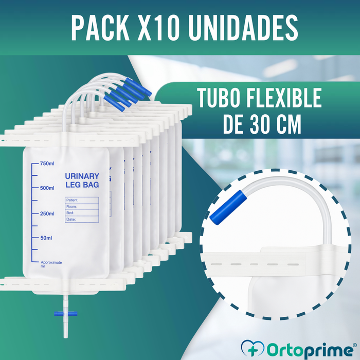 Bolsa de Orina para Pierna | Colector Urinario Desechable