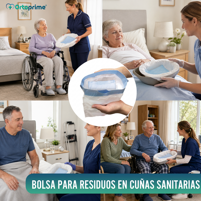 Bolsas Absorbentes Desechables para Cuña | Pack 20 Unidades