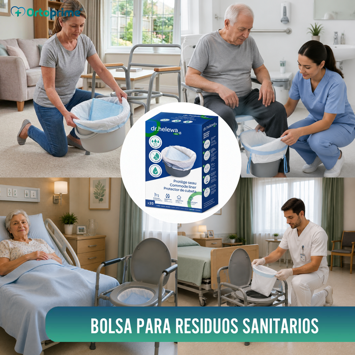 Bolsas Desechables para Inodoro Absorbentes | Pack x 20 Uds