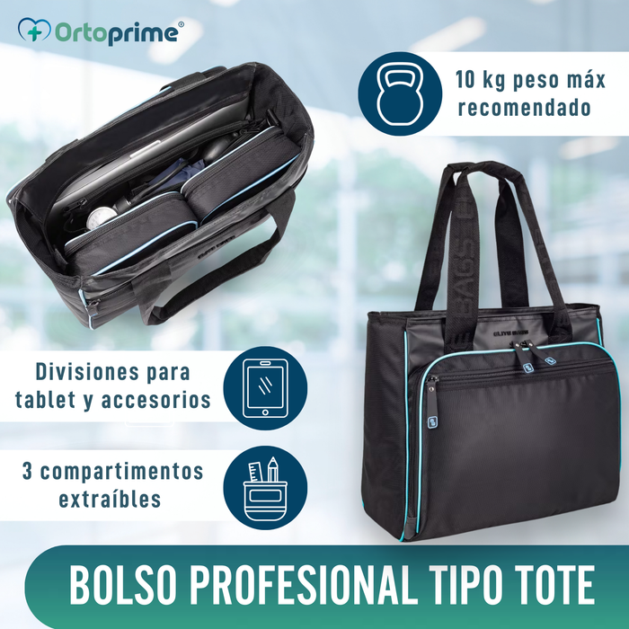 Bolso Totebag para Visitas Domiciliarias | Uso Profesional