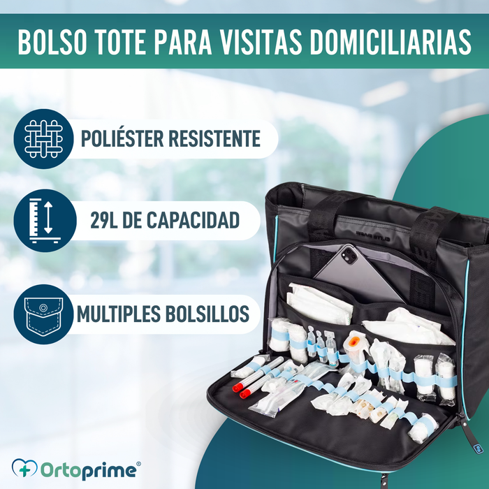 Bolso Totebag para Visitas Domiciliarias | Uso Profesional