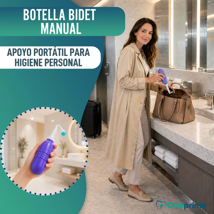 Bidet Portátil de Higiene Íntima para Viaje Unisex | 400 ml
