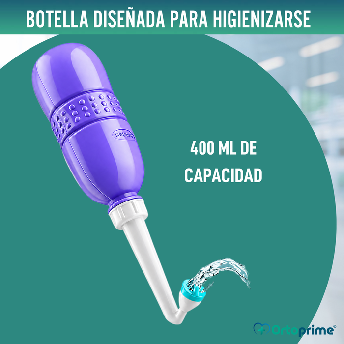 Bidet Portátil de Higiene Íntima para Viaje Unisex | 400 ml