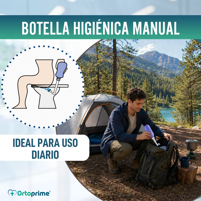 Bidet Portátil de Higiene Íntima para Viaje Unisex | 400 ml