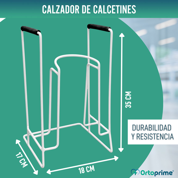 Calzador de Medias y Calcetines de Comprensión | Ayudas para Vestirse