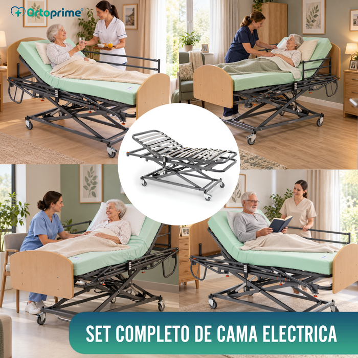 Cama Articulada 105 Eléctrica Carro Elevación  | Resistance Pack