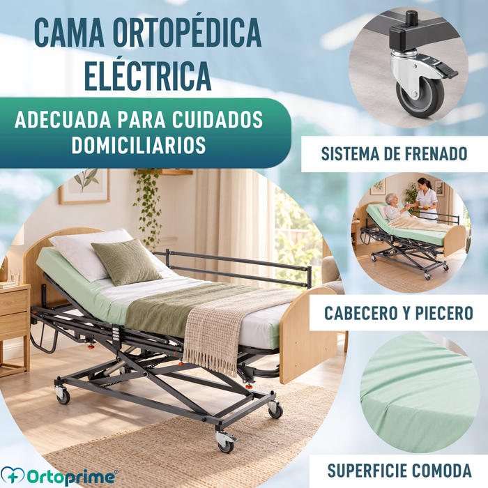 Cama Articulada 105 Eléctrica Carro Elevación  | Resistance Pack