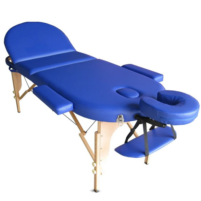 Camilla Profesional Fisioterapia Plegable de Madera 3 Cuerpos