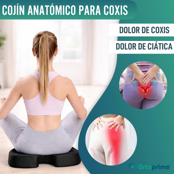 Cojín Antiescaras Viscoelástico para Coxis 60kg/m3