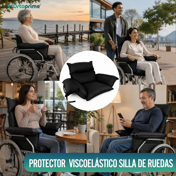 Protector Antiescaras Cojín Silla de Ruedas y Sillón Relax