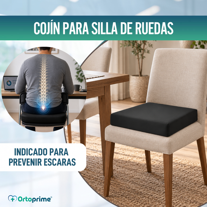 Cojín Antiescaras Viscoelástico + HR Espuma Confort