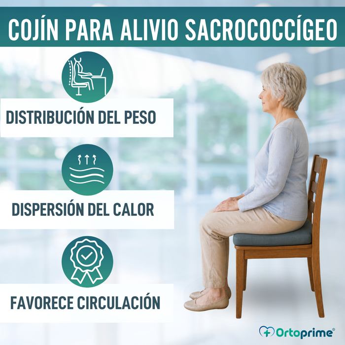 Cojín Antiescaras Visco Gel Cuadrado 85 kg/m3 | Impermeable