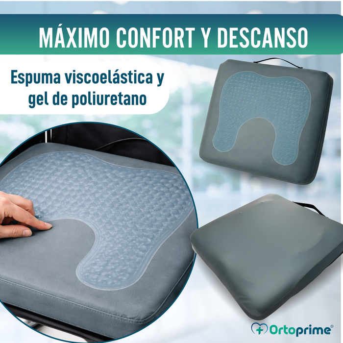Cojín Antiescaras Visco Gel Herradura 85 kg/m3 Impermeable