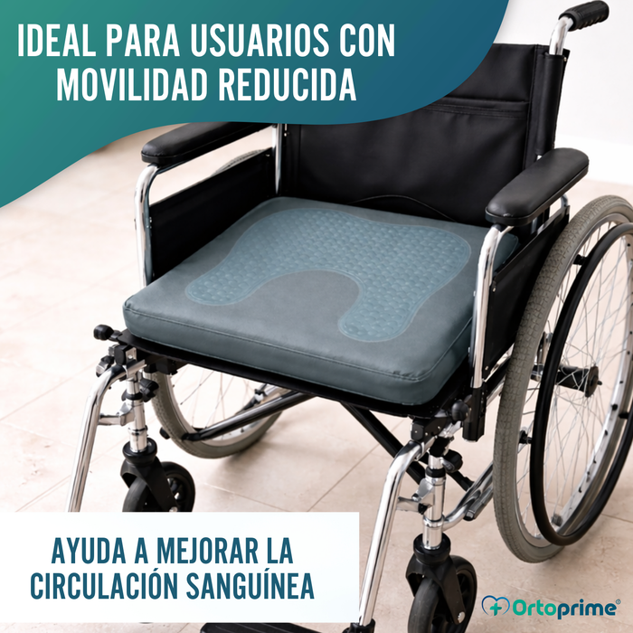 Cojín Antiescaras Visco Gel Herradura 85 kg/m3 Impermeable