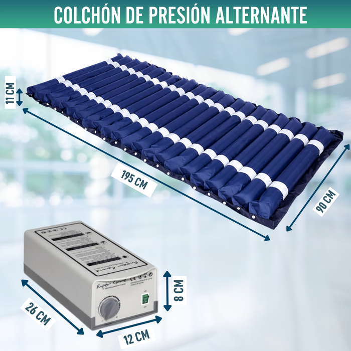Colchón Antiescaras con Compresor MAXIPLUS