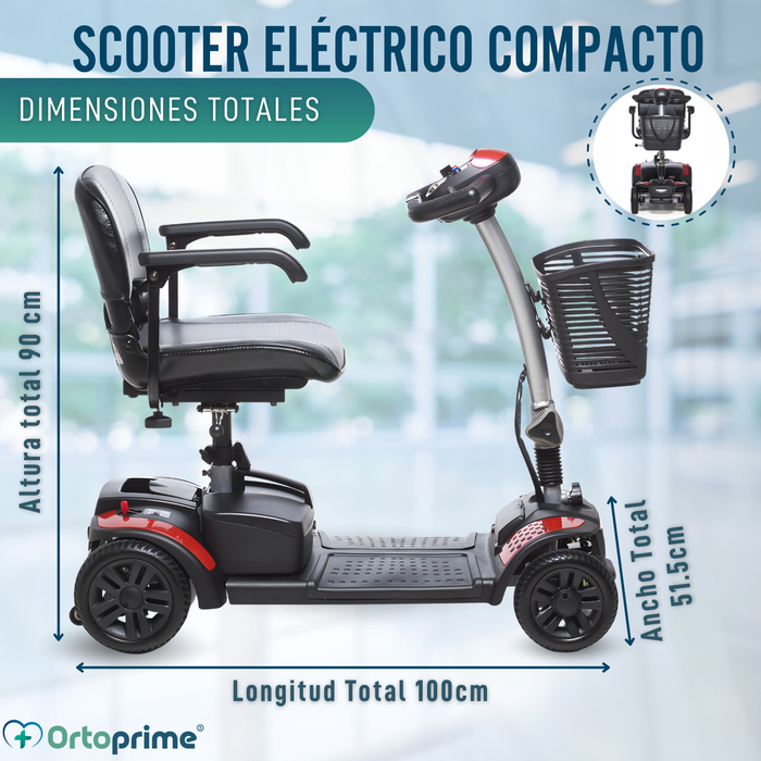 Scooter Eléctrico con Batería de Litio 20Ah | 8 Colores